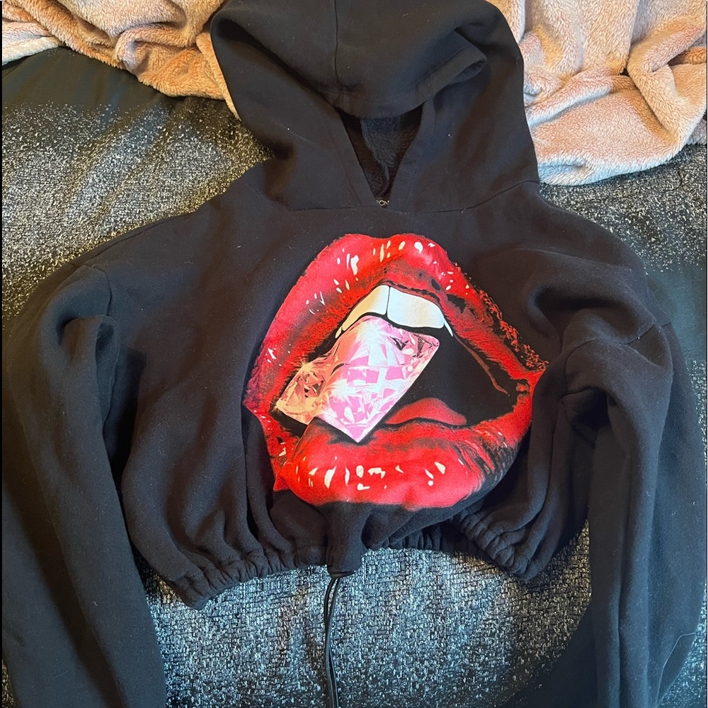 Half Lip Diamond Shirt